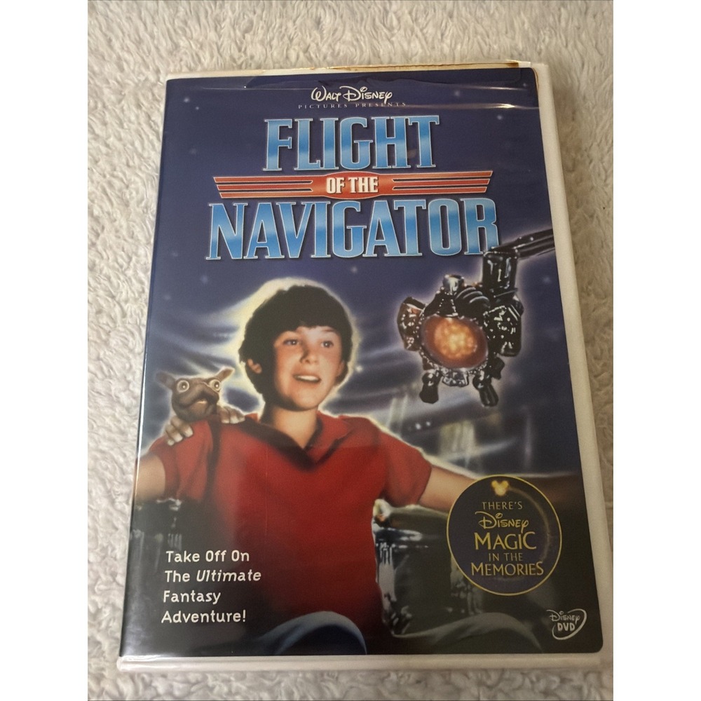 Flight Of The Navigator Dvd 2004 Walt Disney Pictures Joey Cramer Sealed New